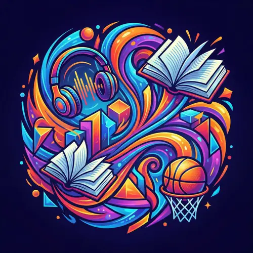 Dynamic Abstract Design for WhatsApp Profile Picture of Young Man