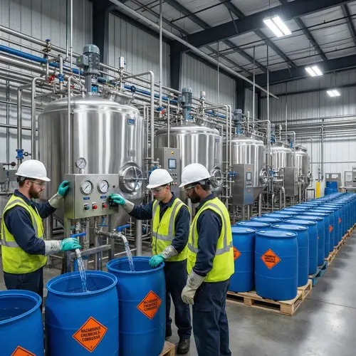 Industrial Car Wash Chemicals Manufacturing & Storage