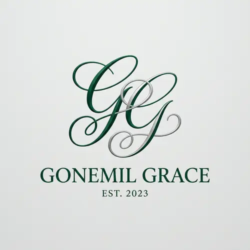 Elegant Monogram Logo for Gonemil Grace
