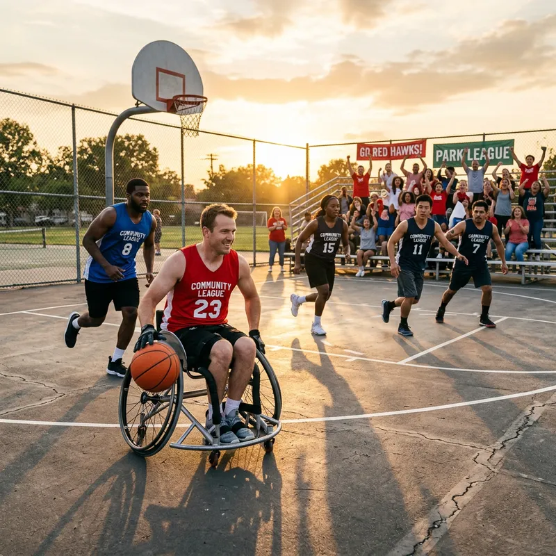 Empowering Diversity: Inclusive Handicap Basketball Game