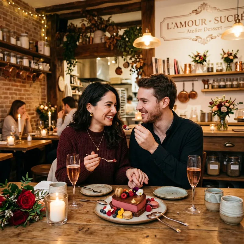 Romantic Dessert Atelier: Sweet Indulgence Awaits