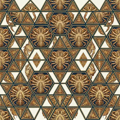 Stunning Triangular Tessellation Art Design