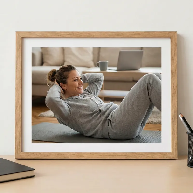 Casual Home Crunches: Official Photo