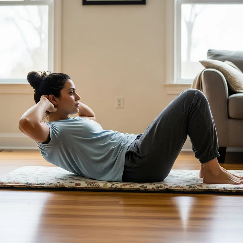 Casual Home Crunches: Official Photo