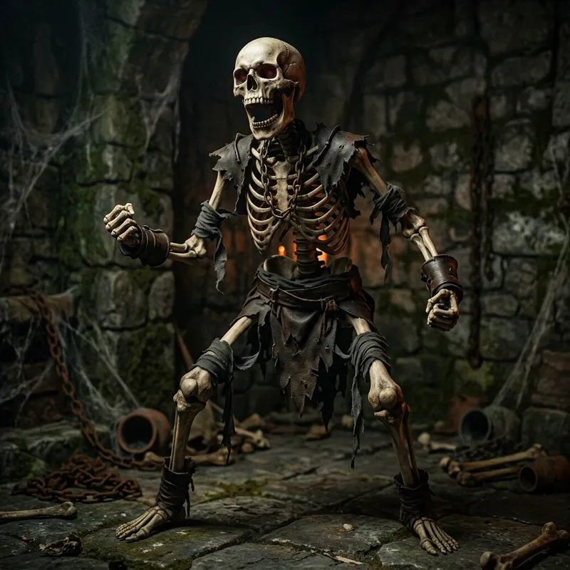 Angry Skeleton Art: Discover the Fury