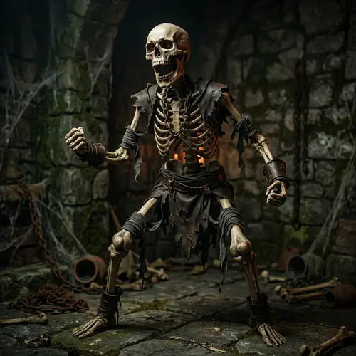 Angry Skeleton Art: Discover the Fury