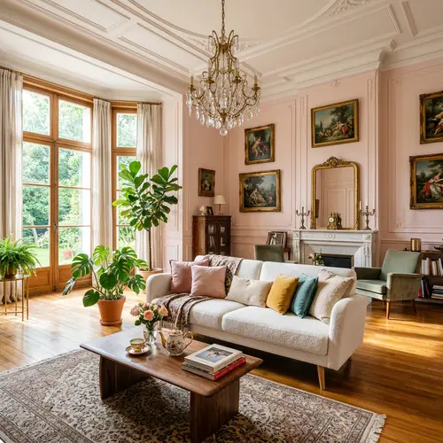 Elegant Living Room Interior | Chic Design Inspiration