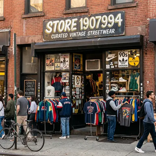 Vintage Streetwear Thrift Store | Unique Finds