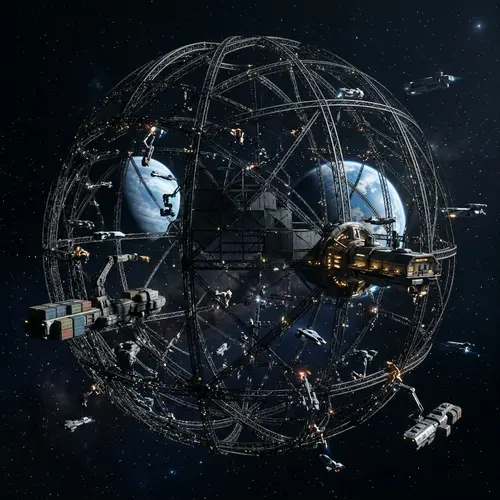 Star Wars Death Star Construction: 10% Complete