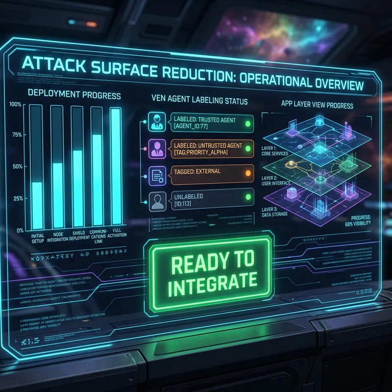 Star Wars Style Cyber Security Solution: Attack Surface Reduction Concept
