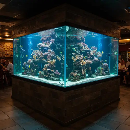 Stunning Custom Aquariums for Seafood Restaurants