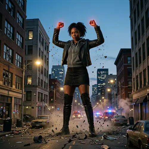 Giganta: A Beacon of Power and Hope in the City