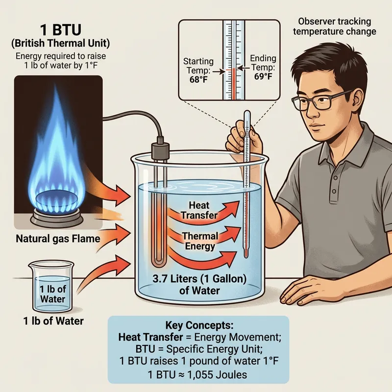 Understanding Heat Transfer: An Illustrated Example with BTU