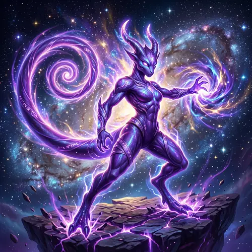 Mewtwo Vstar Alt Art: Mystical Psychic Creature