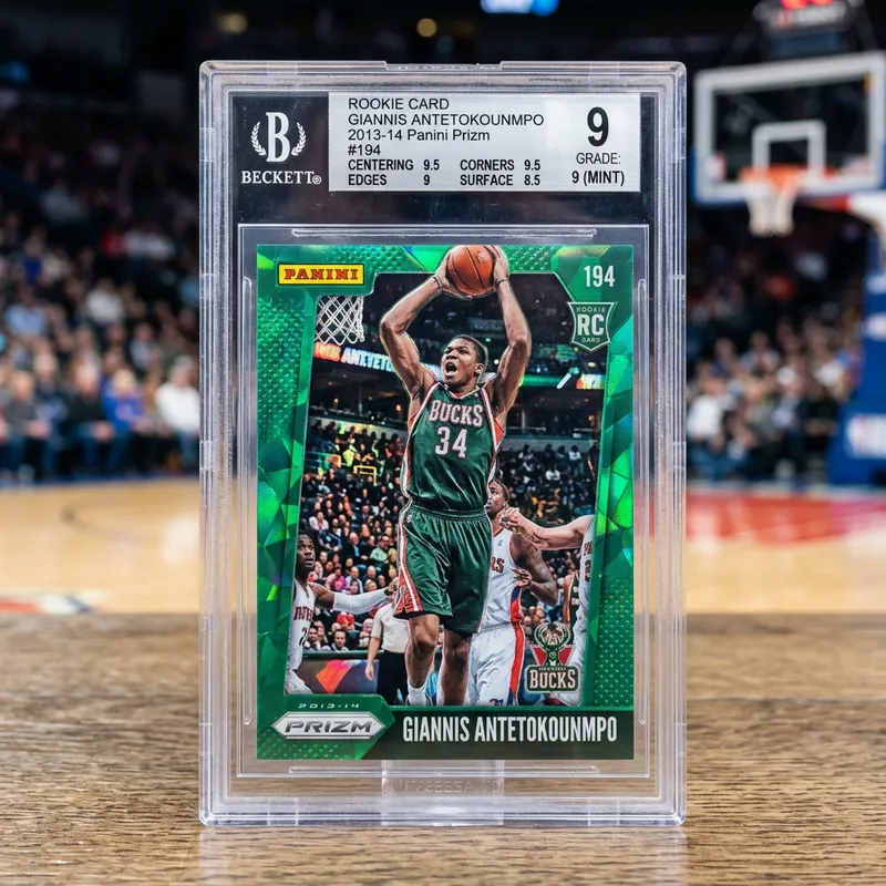 2013-14 Panini Giannis Antetokounmpo Rookie #194 BGS 9