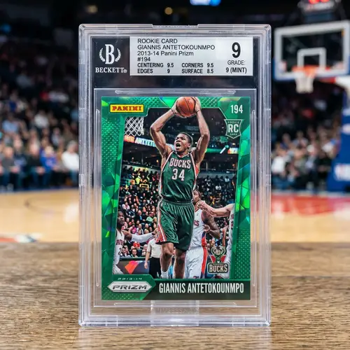 2013-14 Panini Giannis Antetokounmpo Rookie #194 BGS 9