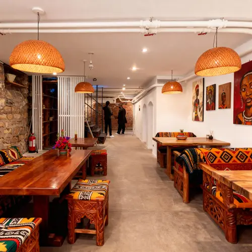 Chic African Restaurant Interior Design