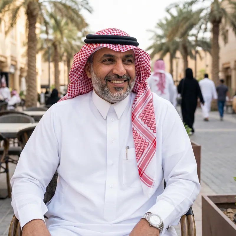 Transform Image to Saudi Person