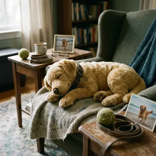 Emotionally Crafted Lifeless Dog | Nostalgic Interpretation