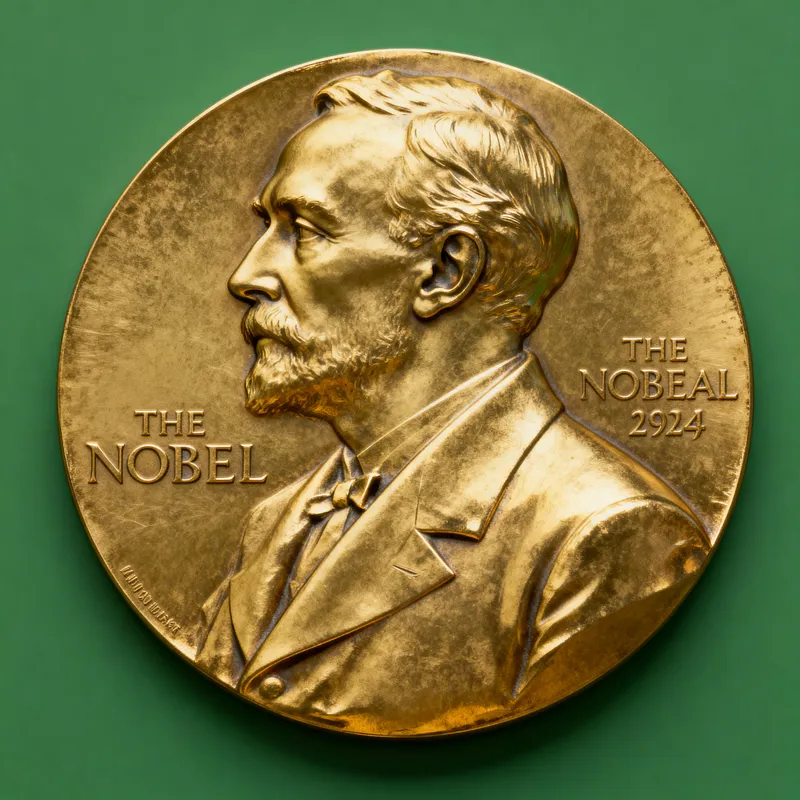 3D Realistic Nobel Prize Medal Model