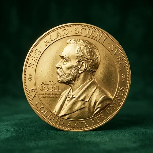 3D Realistic Nobel Prize Medal Model