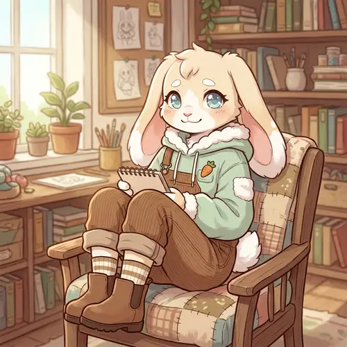 Kemono Bunny - Adorable Art and Merchandise