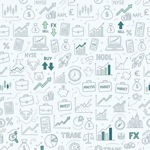 Trading-Inspired WhatsApp Doodle Backgrounds