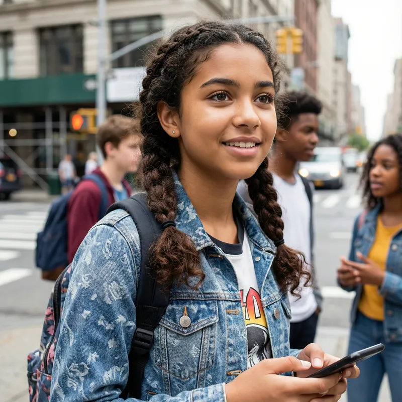 Stunning Teen Girl Portrait in 4K Detail