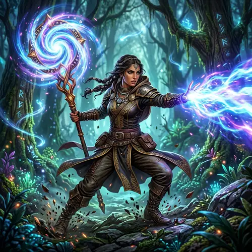 DNF Battle Mage: Mystical Warrior in Action