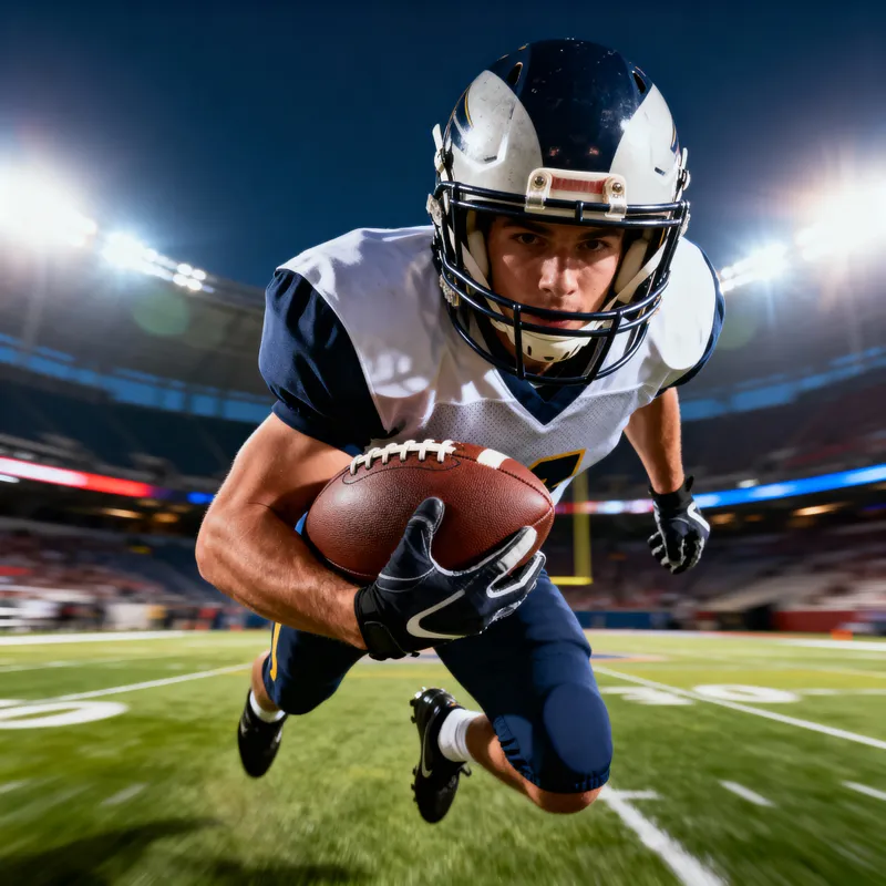 Football Player with Helmet: The Ultimate Gear