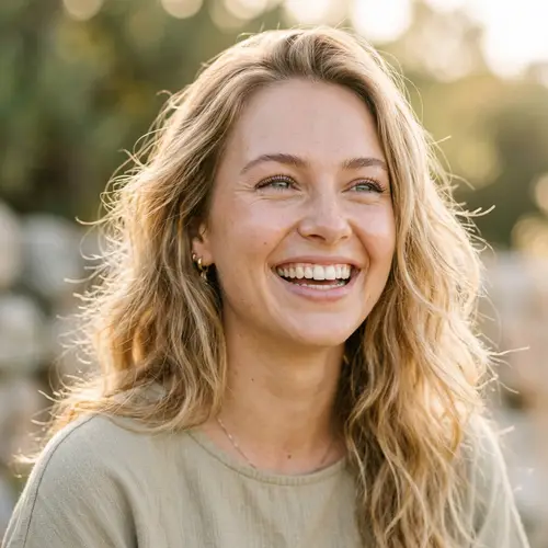 Joyful Beauty: A Natural Portrait of Happiness