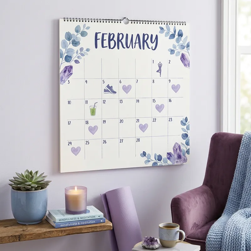 February Wellness: A Month of Serenity and Symbols