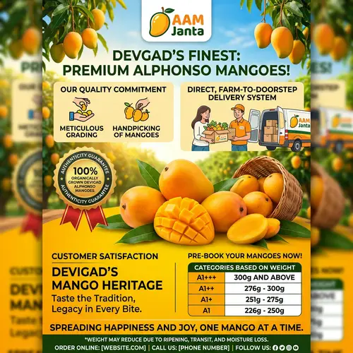 Devgad's Finest Alphonso Mangoes | AAM Janta Premium Selection