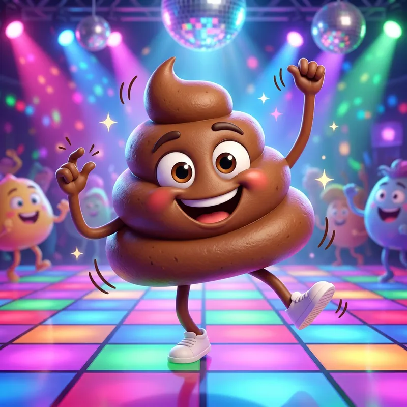 Dancing Poop: Fun Art and Humor Dancing Poop: Fun Art and Humor