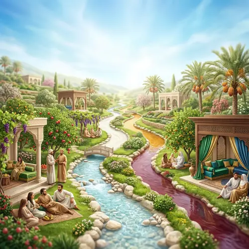 Heavenly Paradise: Descriptions from the Quran
