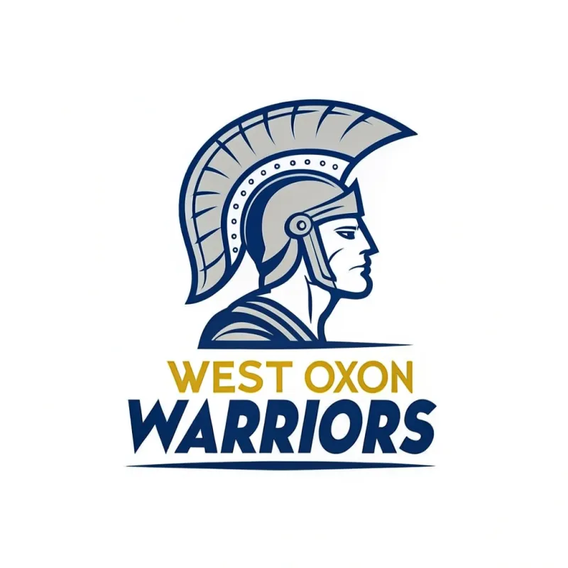 West Oxon Warriors Basketball Team Logo
