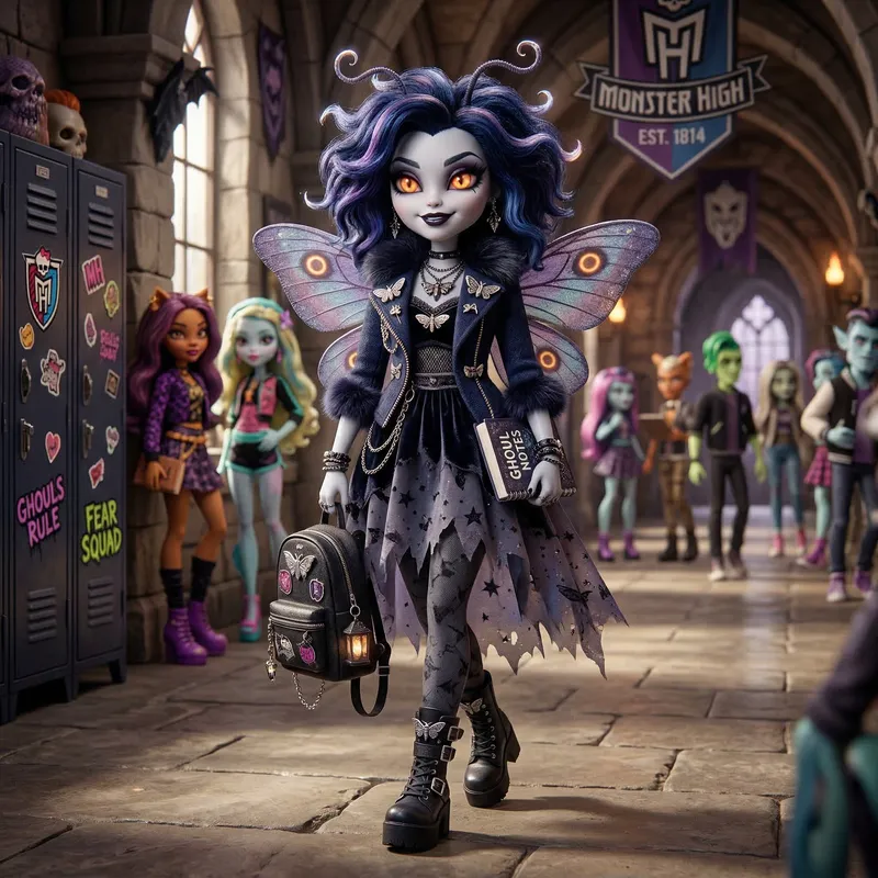 Realistic Monster High Girl Design for Fans