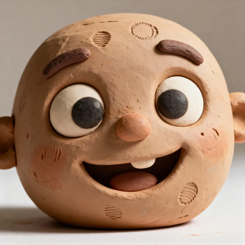 Charming Claymation Character Model Design