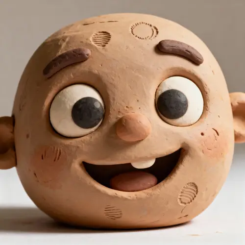 Charming Claymation Character Model Design