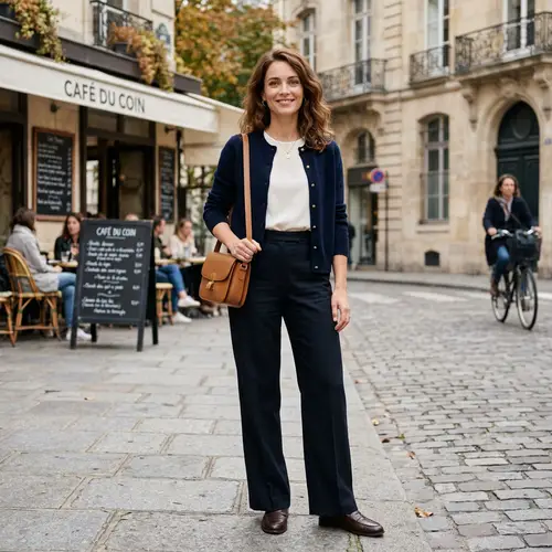 30-Year-Old Woman with Essence of French Actress | Elegant & Charming