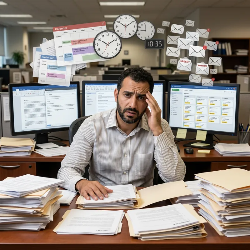 Overwhelmed at Work: Drowning in Tasks and Meetings Overwhelmed at Work: Drowning in Tasks and Meetings