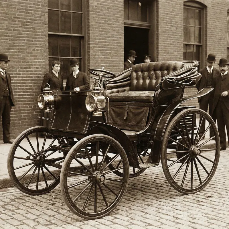 1900 Vintage Car - Classic Automobile Collectibles