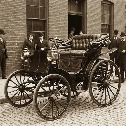 1900 Vintage Car - Classic Automobile Collectibles