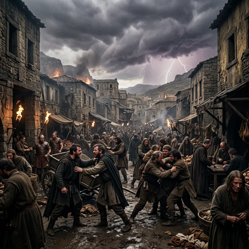 Chaotic Ancient World of Violence and Sin