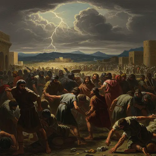 Chaotic Ancient World of Violence and Sin