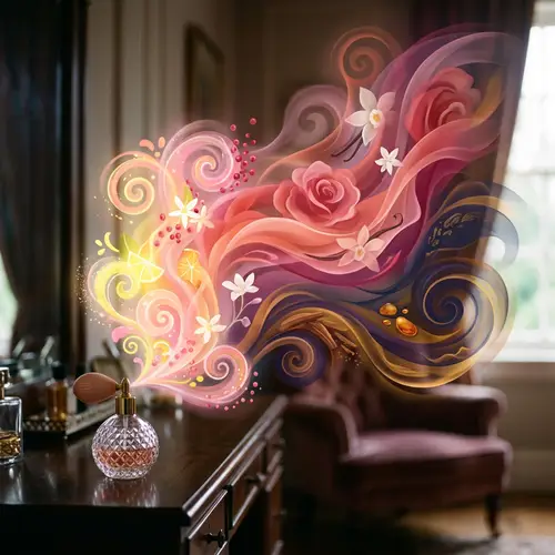 Captivating Perfume Abstract Art: A Fragrant Symphony of Colors