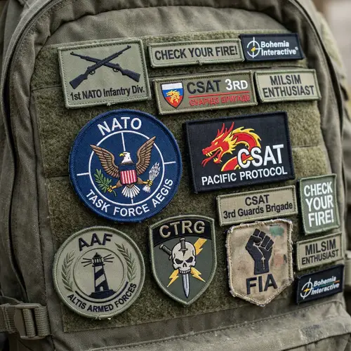 Military Patch for Arma III - High Quality Design