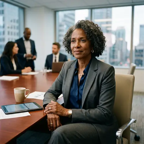 Business Woman: Timeless Elegance in Leadership