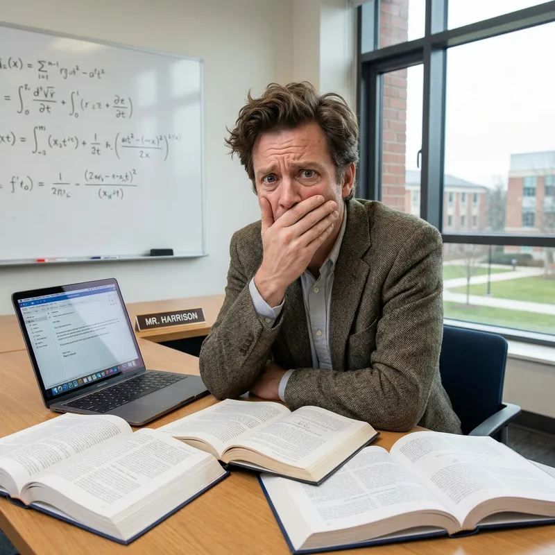 Distressed Teacher in Academic Setting Distressed Teacher in Academic Setting