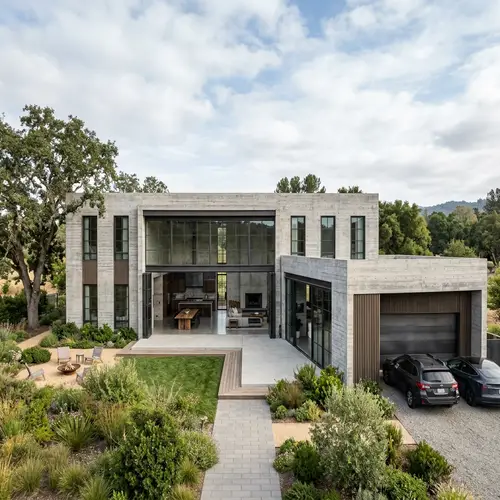 Industrial Loft Style 4 Bedroom Home Design